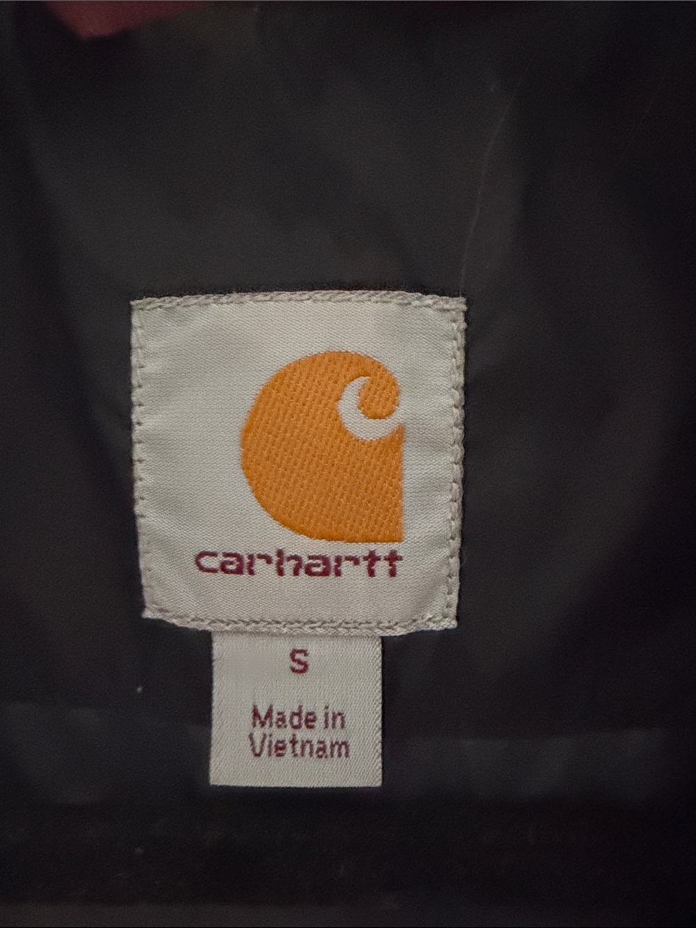 Carhartt Black Quilted Puffer Vest with Chest Pocket - Picture 2 of 5